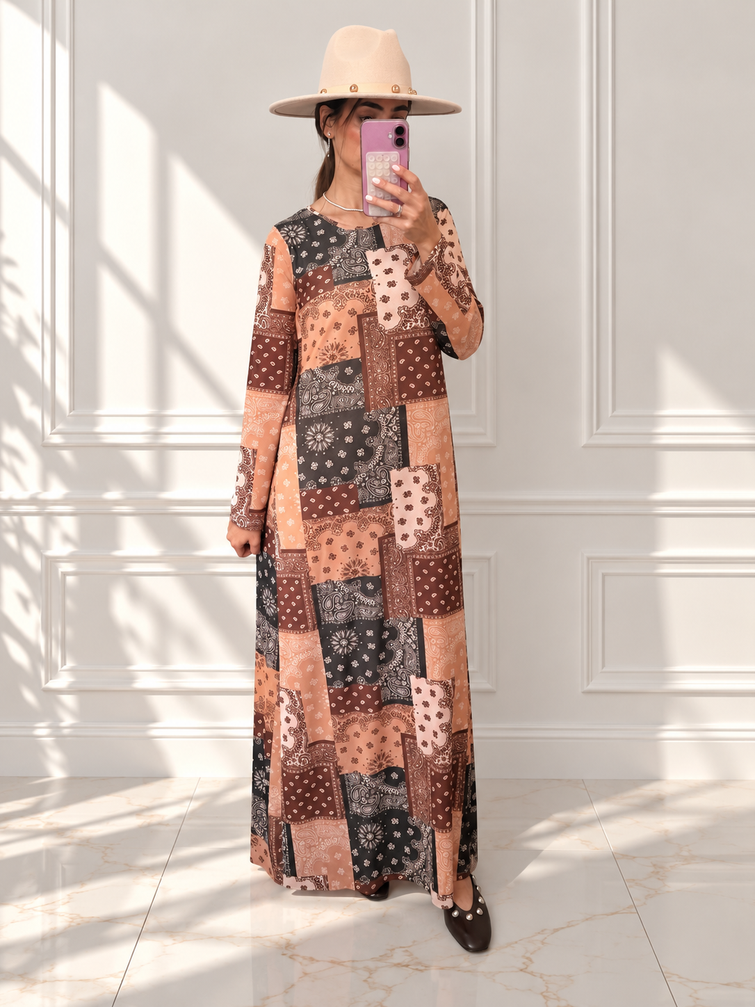 Robe Nesia motifs bandana