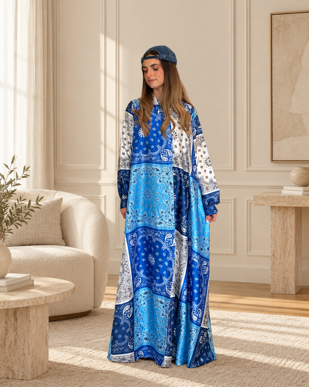 Robe Dakota Blue