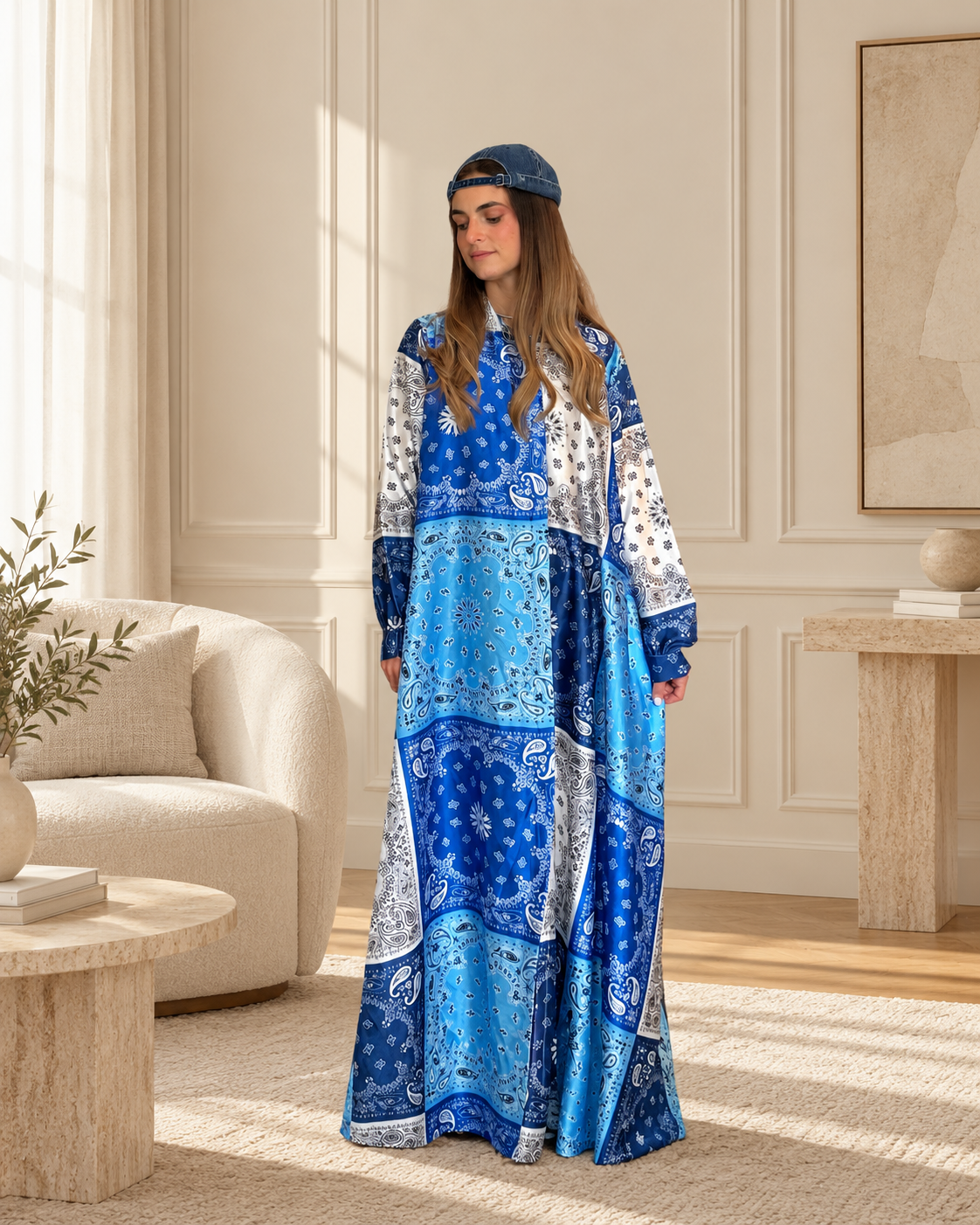 Robe Dakota Blue
